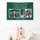 2025年卒業2Photoクラス(グリーンホワイト) 横断幕 (インサイチュ)