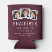 2025年卒業3写真ブルゴーニュ白スポーティ 缶クーラー (裏面)