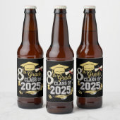 2025年卒業8年生 ビールラベル (ボトル)