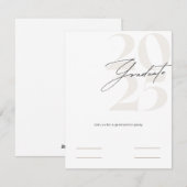 2025年卒業 シーズンカード (正面/裏面)