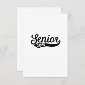 2025年卒業 セーブザデート (正面/裏面)