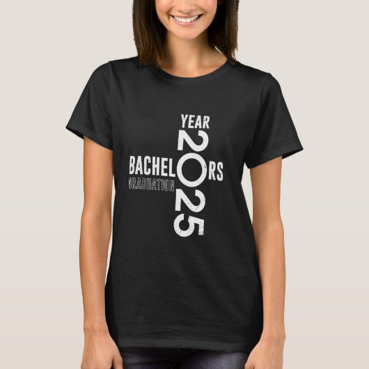 2025年卒業 バチェラー・パーティー 卒論 2 Tシャツ (正面)