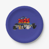 2025年卒業 ペーパープレート (正面)