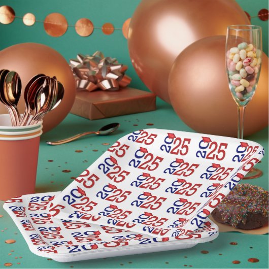 2025年卒業 ペーパープレート (複数)