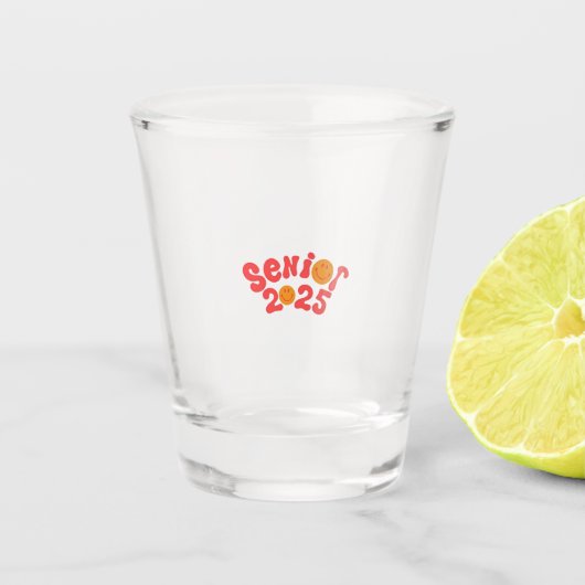 2025年卒業・夏休み卒業 ショットグラス (正面)