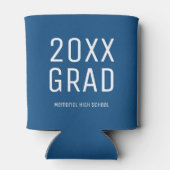 2025年卒業・学名ブルーモダン卒業 缶クーラー (裏面)