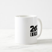 2025年卒業 高校卒業生 フットボール シニア クラス コーヒーマグカップ (正面右)