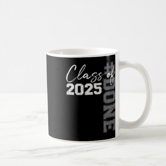 2025年卒業Cl 2025年おもしろい卒業セン コーヒーマグカップ (右)