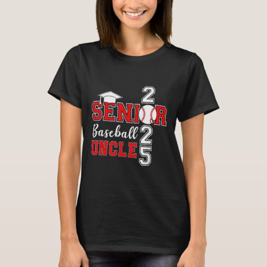 2025年卒業Fのおじさん野球シニア2025 Cl Tシャツ (正面)