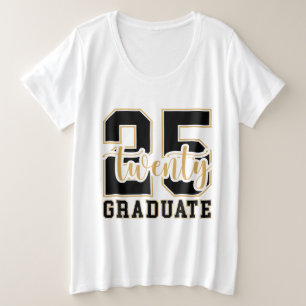 2025年卒業Tシャツ プラスサイズTシャツ