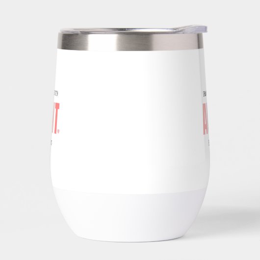 2025年叔母に昇進 | 新しい叔母ギフト (左面)