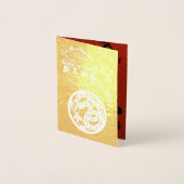 2025年国際的初のホイルGC 箔カード (正面)