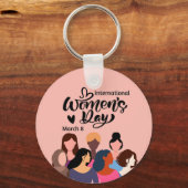 2025年国際的女子デー キーホルダー (裏面)