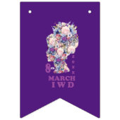 2025年国際的女子デー バンティングフラッグ (第1の旗)