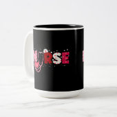 2025年国際的女性デーF活動を加速 ツートーンマグカップ (正面左)