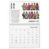 2025年壁およびデスクカレンダー カレンダー (1月 2026)