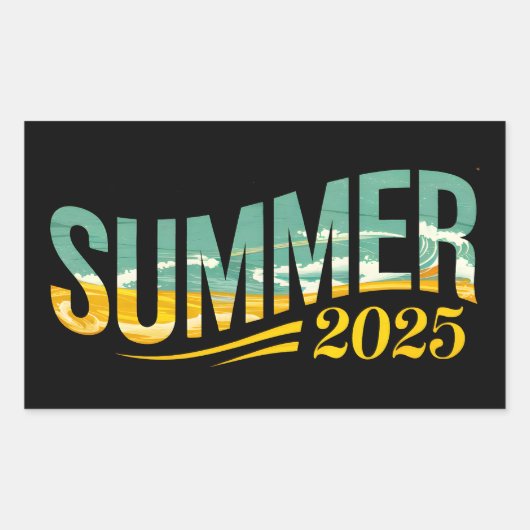 2025年夏 長方形シール (正面)