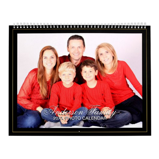 2025年大型カレンダーに自分の写真を追加 カレンダー (カバー)