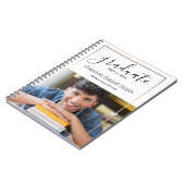 2025年大学卒業ノート ノートブック (左側)