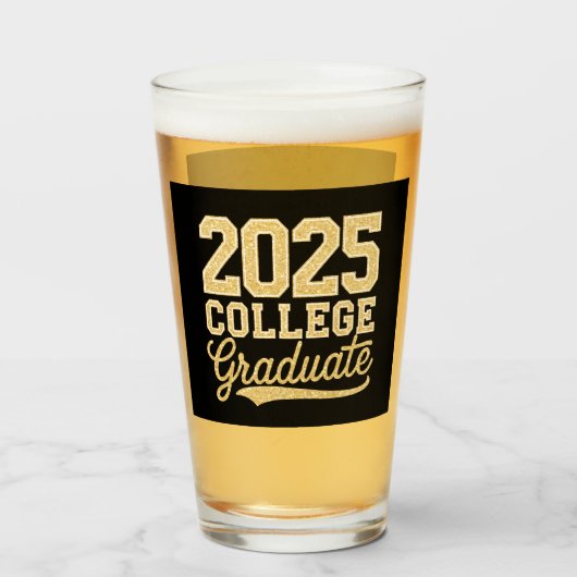 2025年大学卒業式シニアスクール タンブラーグラス (ドリンク正面)