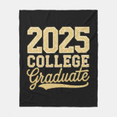 2025年大学卒業式シニアスクール フリースブランケット (正面)