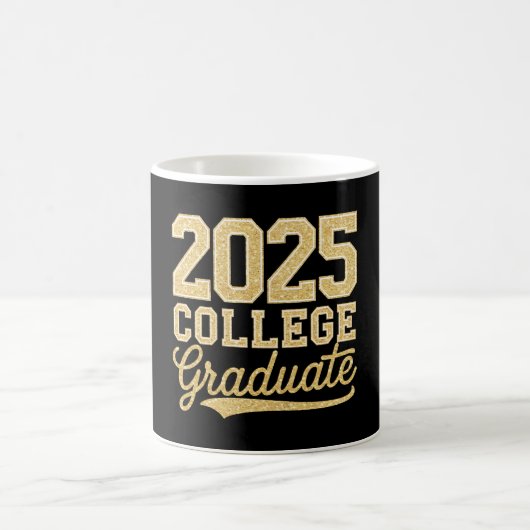 2025年大学卒業・卒業者・上級生 コーヒーマグカップ (中央)