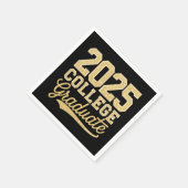 2025年大学大学院卒業高等学校 スタンダードカクテルナプキン (角)