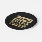 2025年大学大学院卒業高等学校 ペーパープレート (アングル)