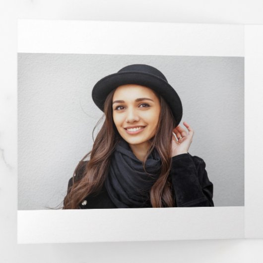 2025年大学院数々の写真 三つ折り案内状 (内部最初)