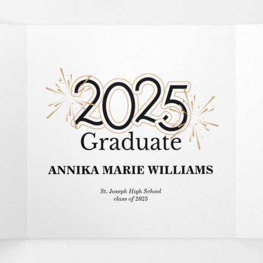 2025年大学院数々の写真 三つ折り案内状 (内部中)