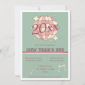 2025年大晦日パーティーの招待状 招待状 (正面)