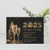 2025年大晦日パーティー – ボール – ニューヨーク –  招待状 (スタンド正面)