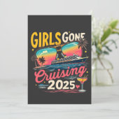 2025年女子クルーズ旅行 女子旅 招待状 (スタンド正面)