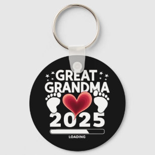 2025年妊娠発表!おひいおばあちゃんになるよ キーホルダー