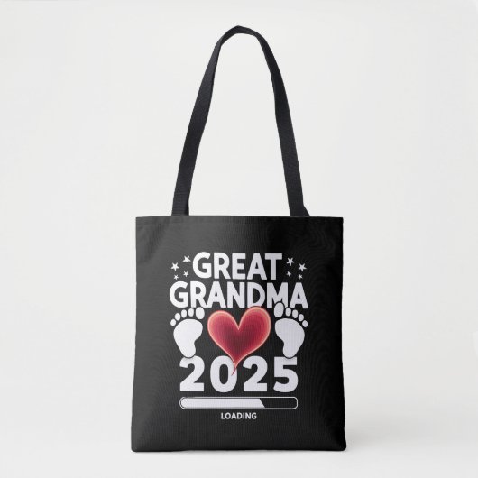 2025年妊娠発表！ひ孫ができます トートバッグ (正面)