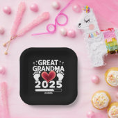 2025年妊娠発表！ひ孫ができます ペーパープレート (パーティー)