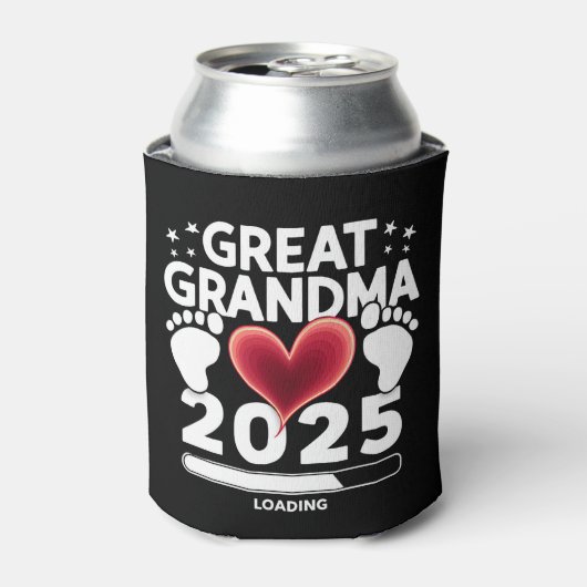 2025年妊娠発表！ひ孫ができます 缶クーラー (缶正面)