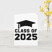 2025年学校卒業 カード (黄色い花)