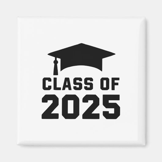 2025年学校卒業 マグネット (正面)