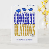 2025年孫の卒業 カード (黄色い花)