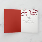 2025年孫の卒業 カード (内部)