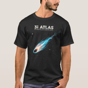 2025年宇宙星間彗星アトラス訪問者 スペース Tシャツ