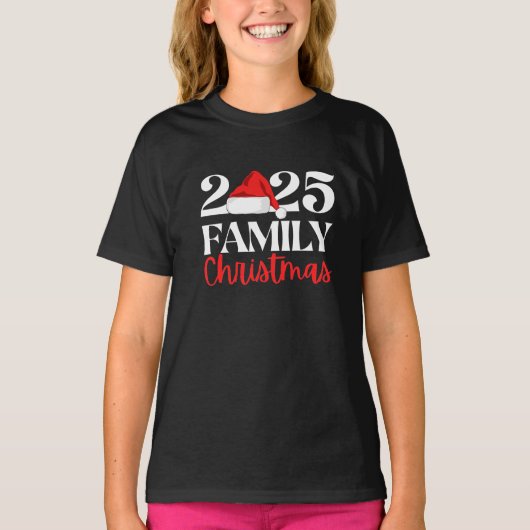 2025年家族クリスマス Tシャツ (正面)