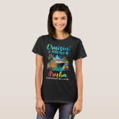 2025年家族クルーズ旅行 Aruクルーズ仲間 Tシャツ (正面フル)