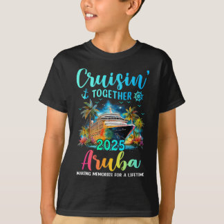 2025年家族クルーズ旅行 Aruクルーズ仲間 Tシャツ