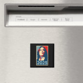 2025年就任式Kamala Harris Obama Post マグネット (インサイチュ (食洗機))