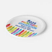 2025年就学カスタムパーティー ペーパープレート (アングル)