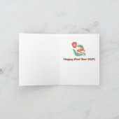 2025年巳年カード シーズンカード (内部)