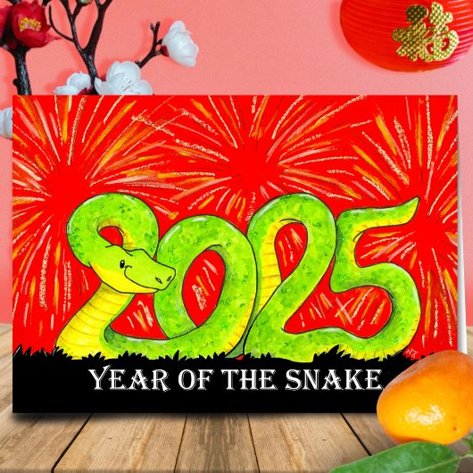 2025年巳年グリーティングカード シーズンカード