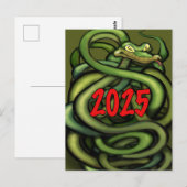 2025年巳年 カード (正面/裏面)